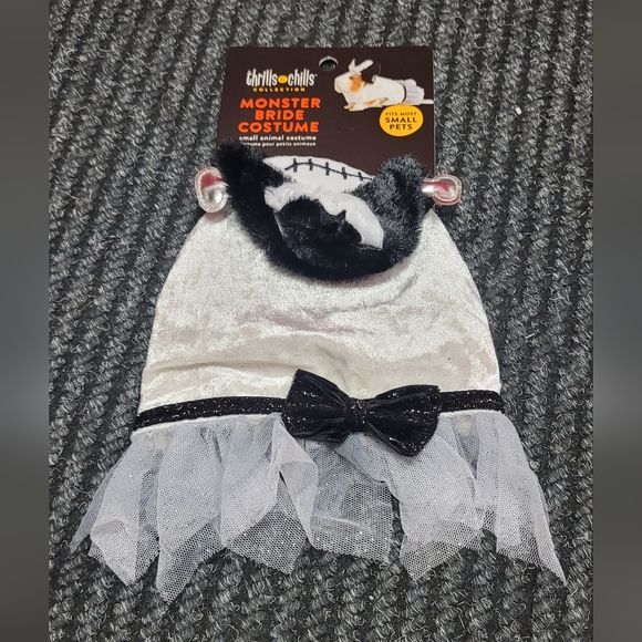 Small Pet Monster Bride Costume - Picture 2 of 4